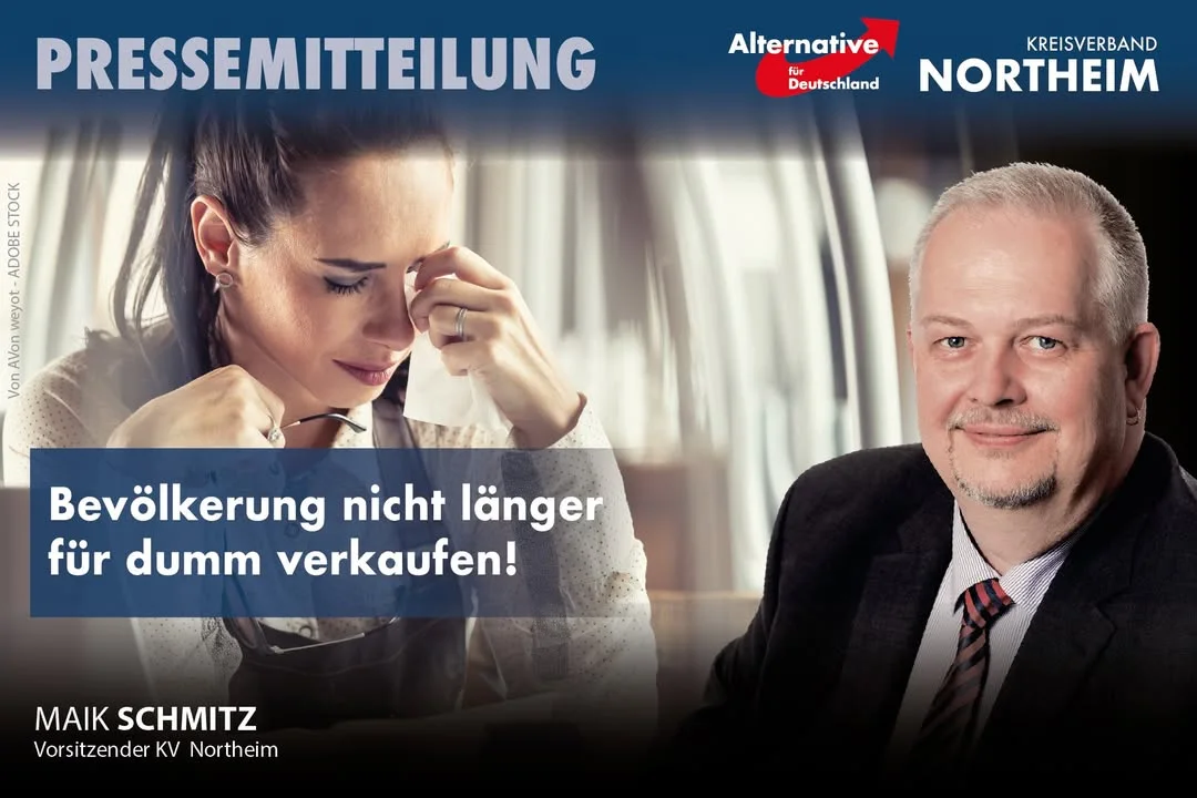 Bevölkerung nicht länger für dumm verkaufen