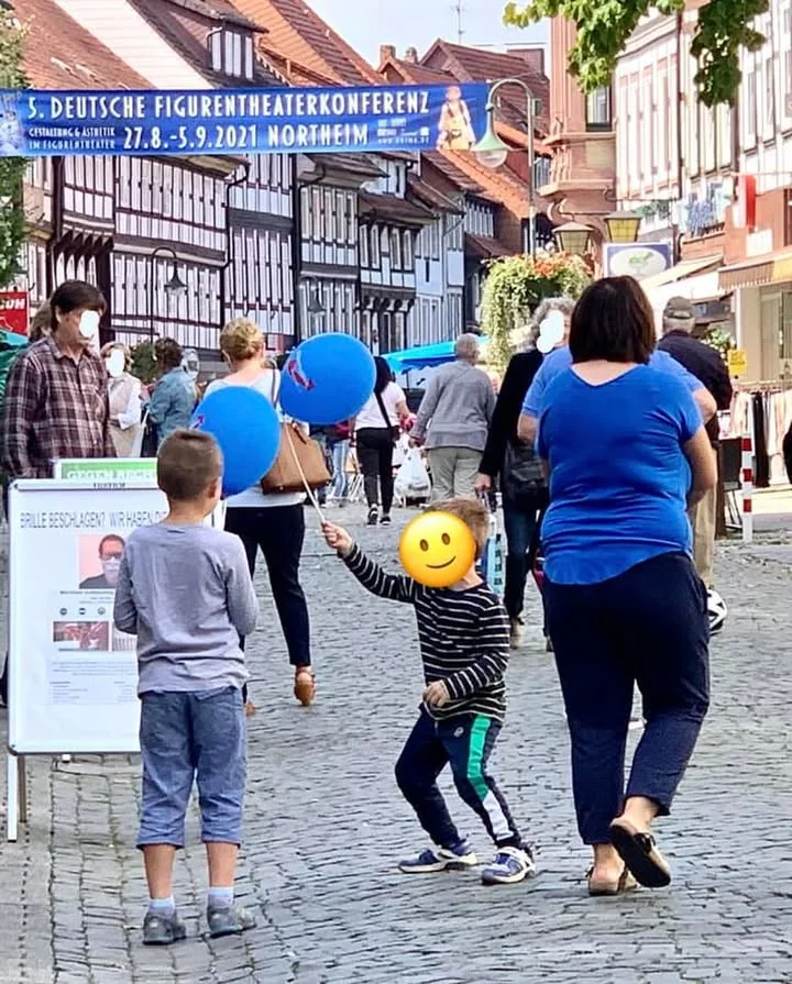Wahlkampf in #Northeim, immer am Bürger immer am Mann und der Frau 😉