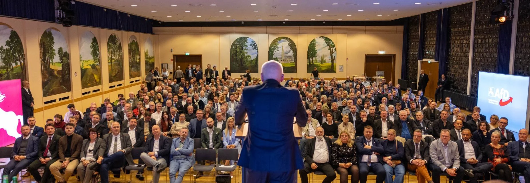 Impressionen vom Neujahrsempfang der AfD Niedersachsen in Hannover, im Bürgerhaus Mie …