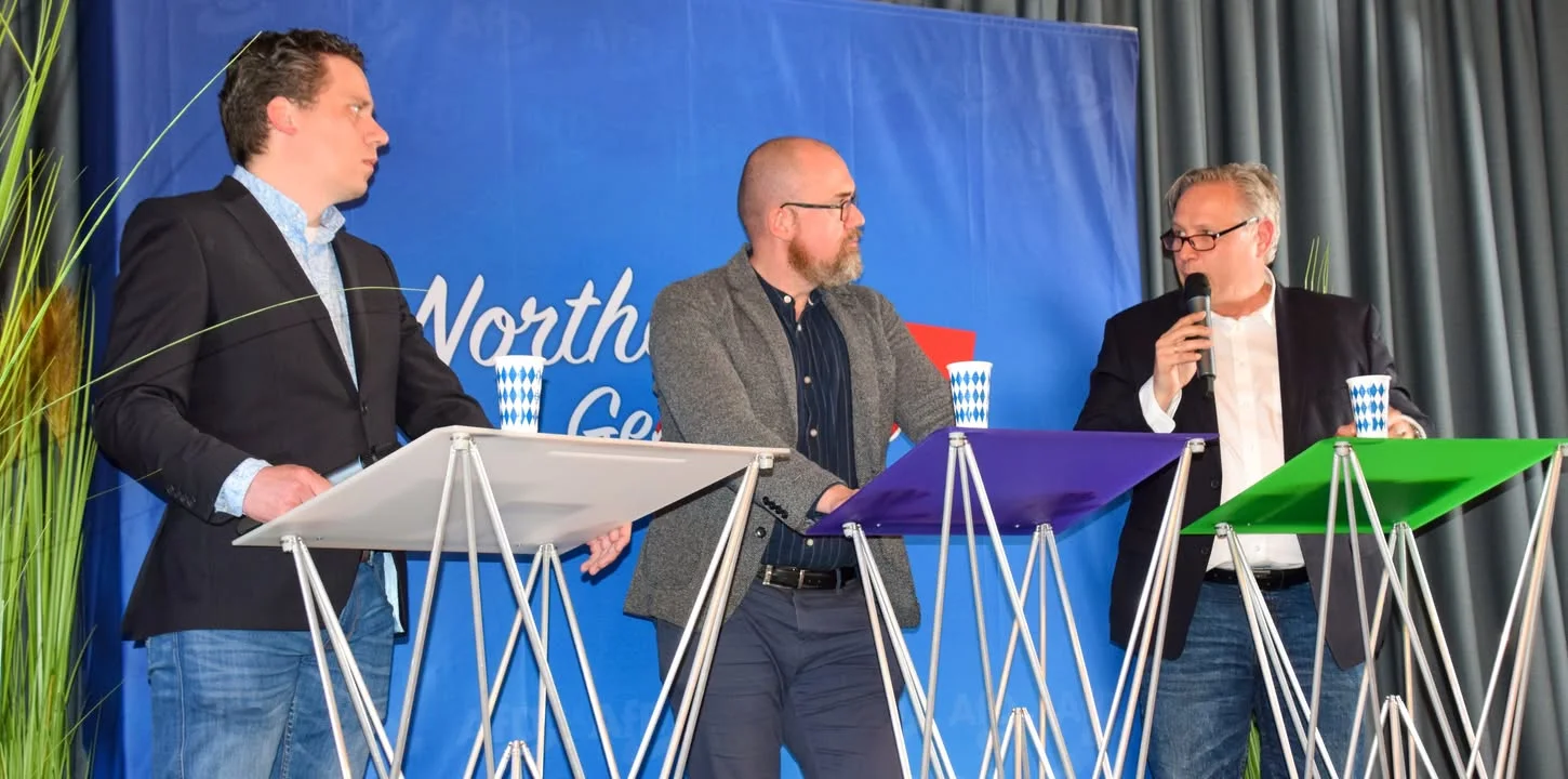 Impressionen von den Northeimer Gesprächen Teil III mit Hans-Thomas Tillschneider Spr …