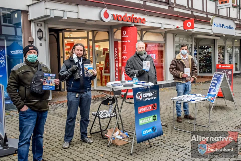Gestriger Aktionstag der AfD Niedersachsen zur aktuellen Corona-Kampagne