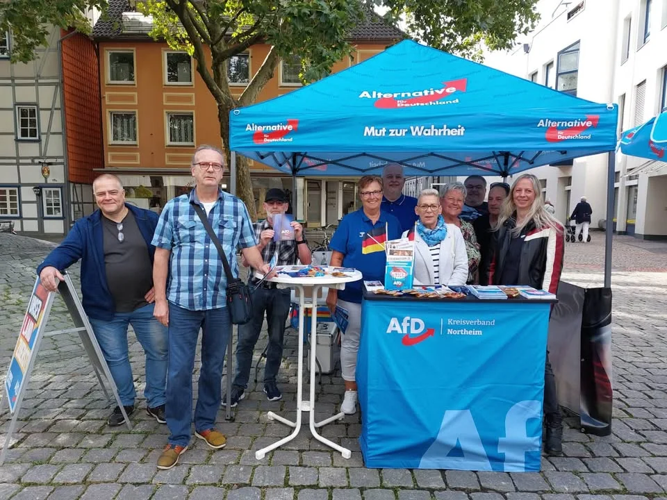 Heute Infostand in Northeim