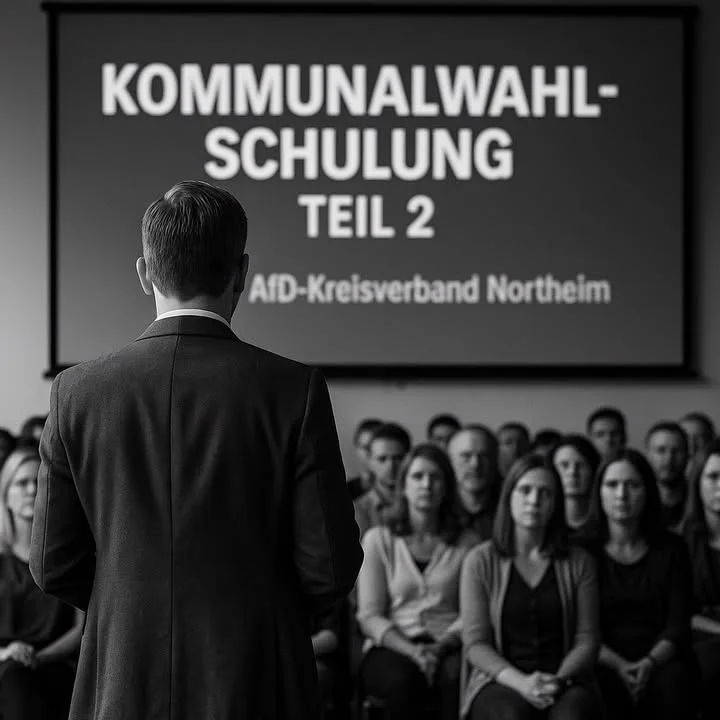 📘 Kommunalwahlschulung – Teil II Heute führte der AfD-Kreisverband Northeim die zweit …