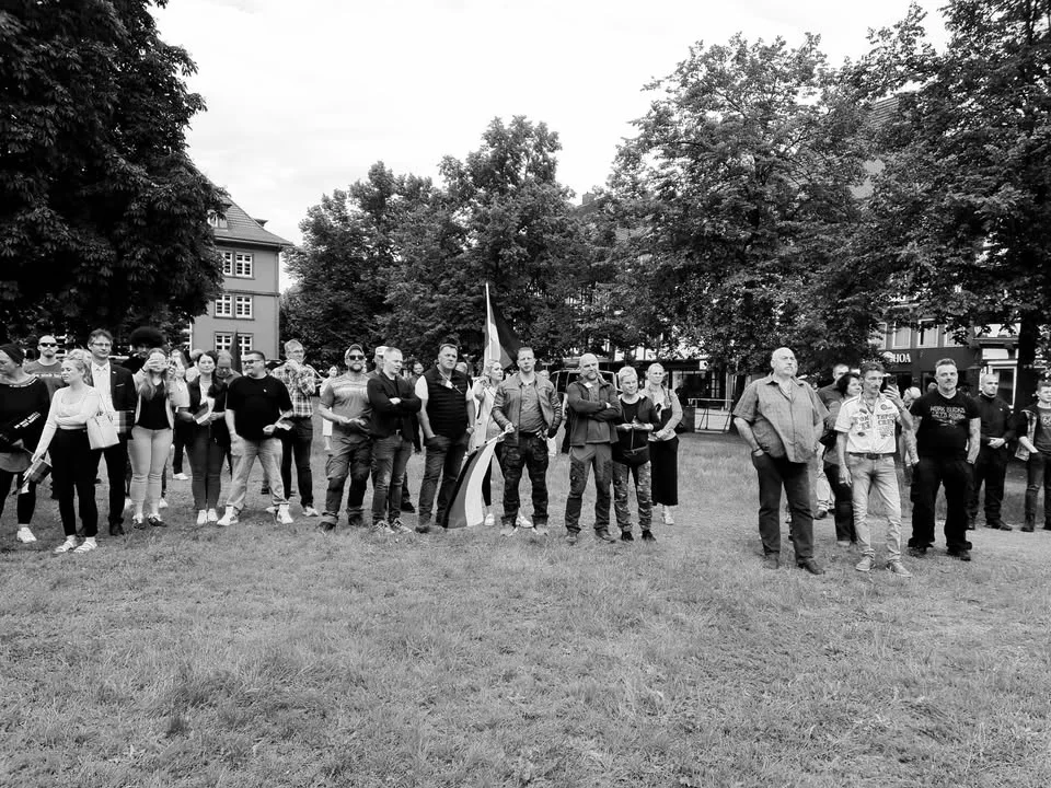 Impressionen von unserer Kundgebung auf dem Münsterplatz in Northeim