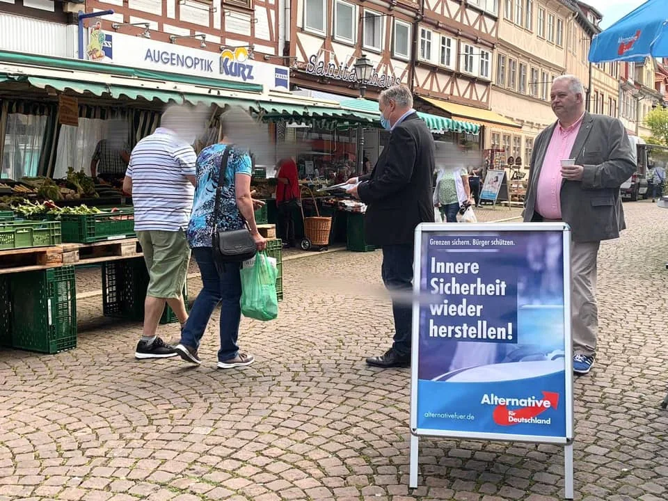 Unser Kreisverband heute aktiv in #Uslar