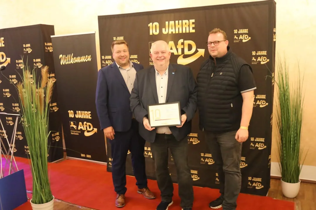 10 Jahre AfD KV Northeim & 10 Jahre KV Vorsitzender Maik Schmitz Wir möchten uns bei  …
