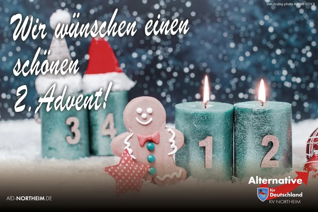 Wir wünschen einen schönen 2.Advent