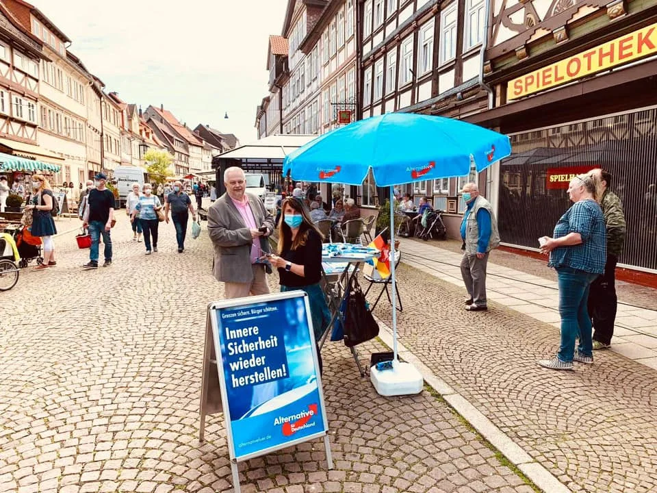 Unser Kreisverband heute aktiv in #Uslar