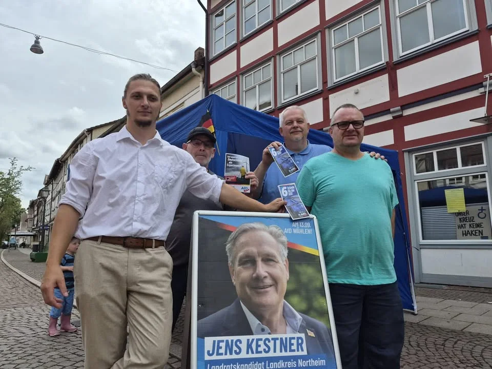 Auch in der Sollingstadt Uslar ist die Wende nicht mehr aufzuhalten