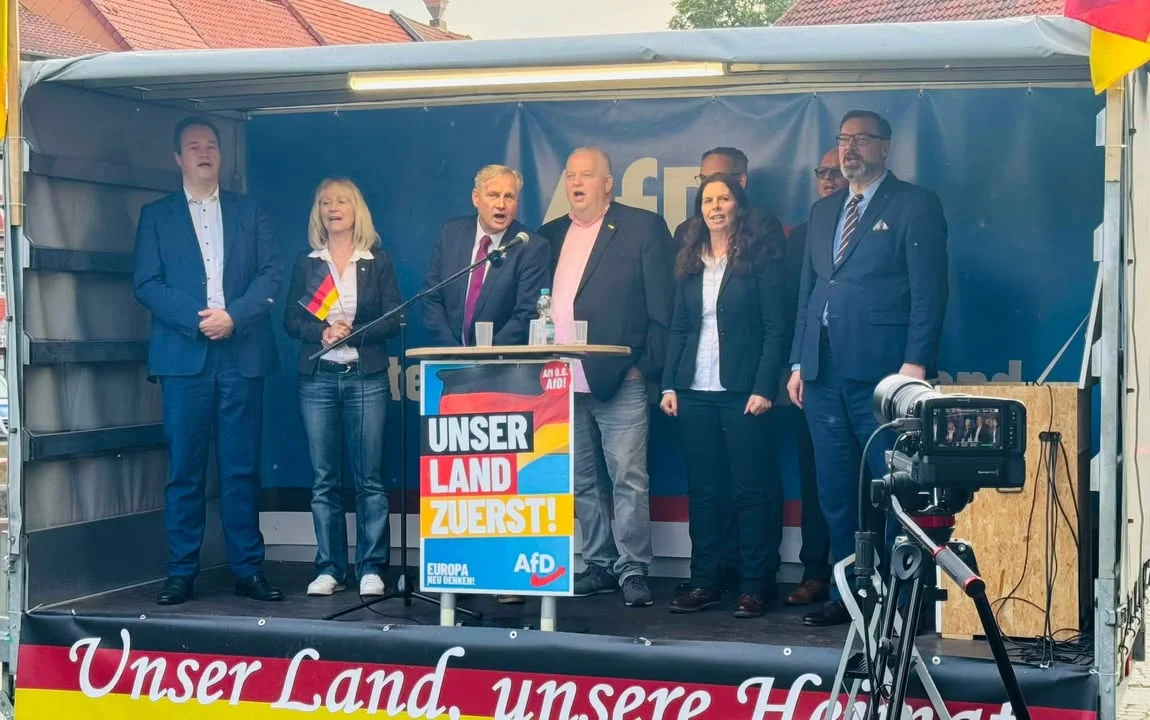 Impressionen von unserer Kundgebung auf dem Münsterplatz in Northeim