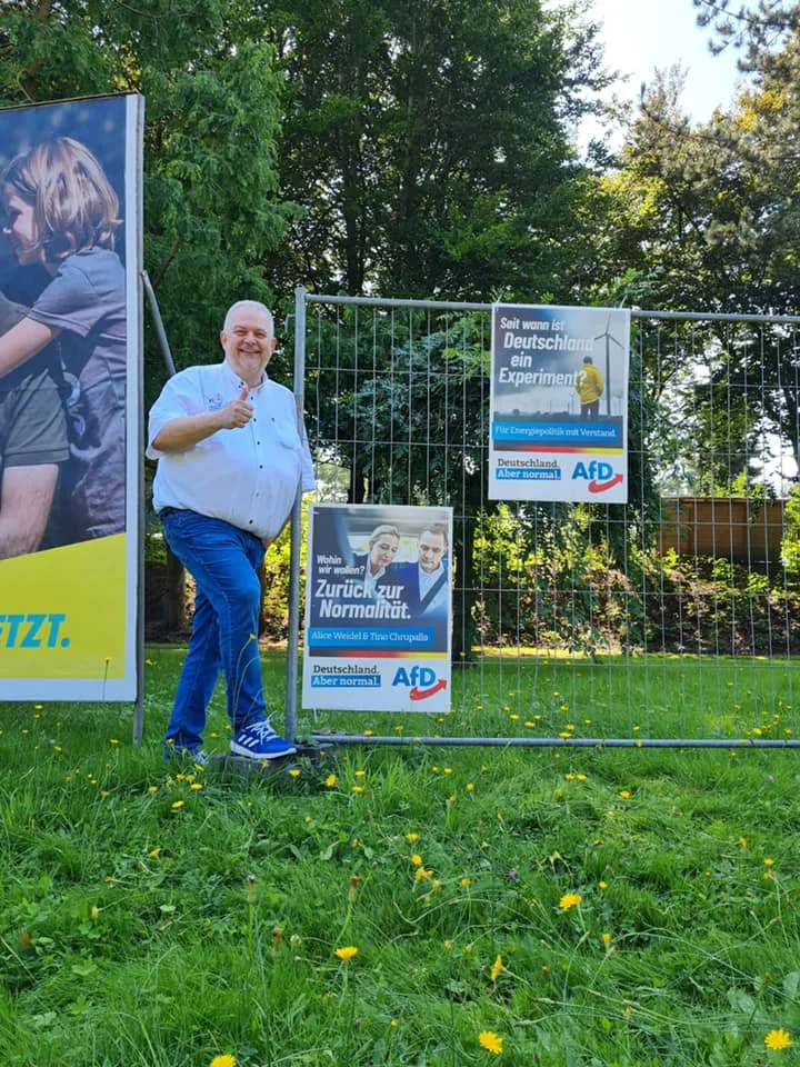 Straßenwahlkampf in #Uslar / Solling