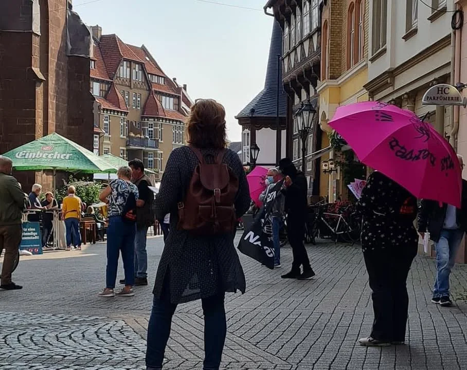 Heute Infostand in Einbeck