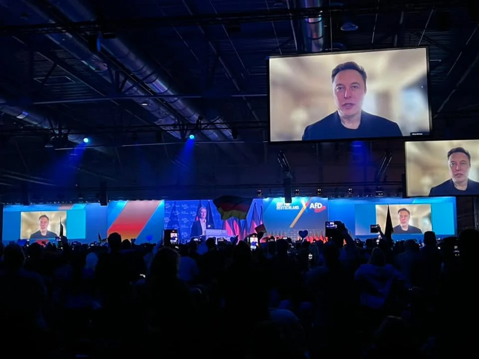 🇩🇪 Große Wahlkampfveranstaltung in Halle an der Saale Unsere Kanzlerkandidatin Alice  …