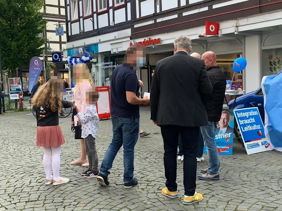 Wahlkampf in #Northeim, immer am Bürger immer am Mann und der Frau 😉