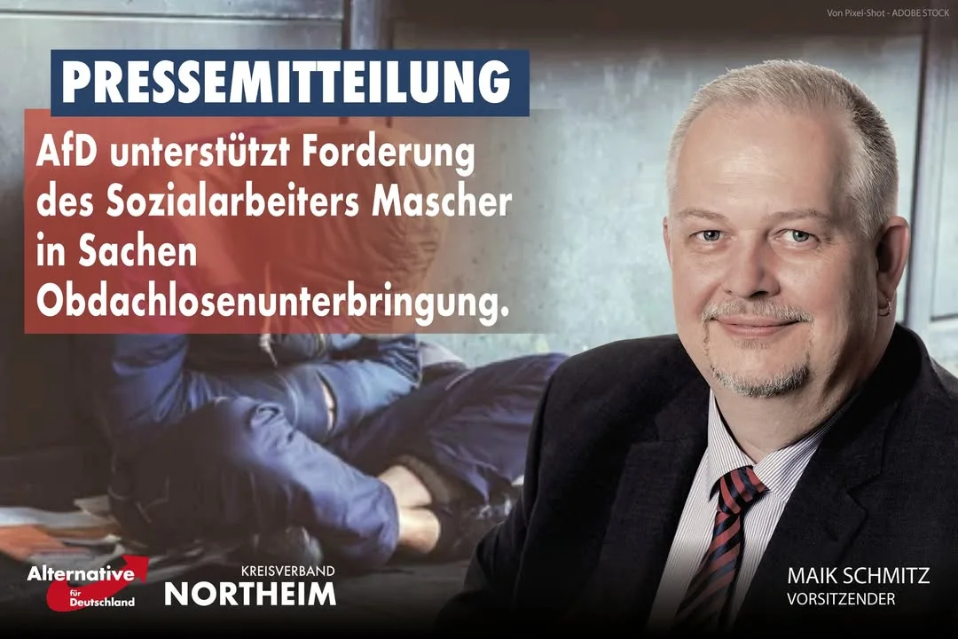 ++ Pressemitteilung ++ AfD unterstützt Forderung des Sozialarbeiters Mascher in Sache …