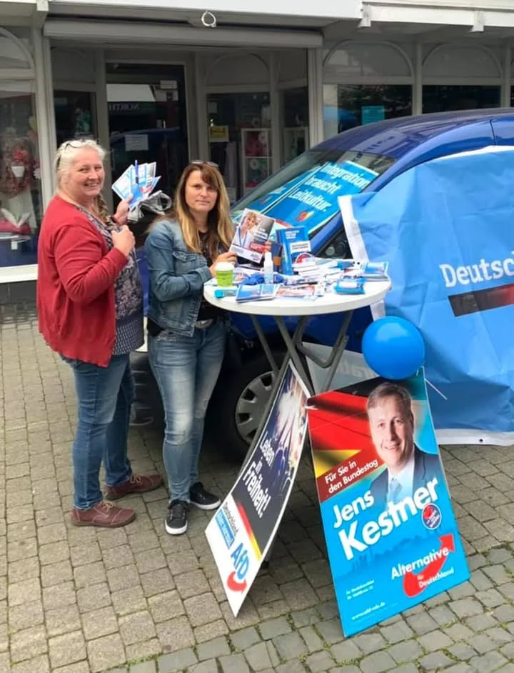 Wahlkampf in #Northeim, immer am Bürger immer am Mann und der Frau 😉