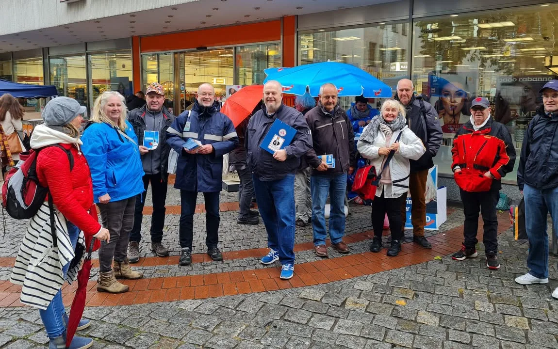 Der AfD Kreisverband Northeim hatte heute tatkräftige Unterstützung aus NRW