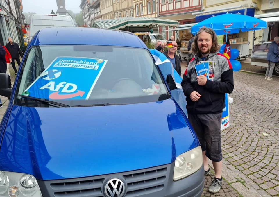 Straßenwahlkampf in #Uslar / Solling