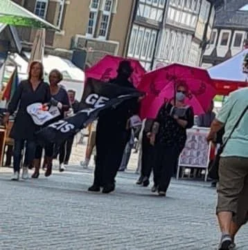 Heute Infostand in Einbeck