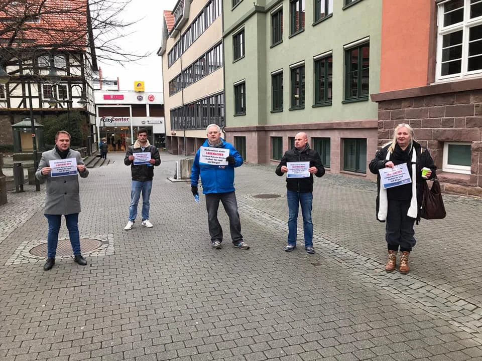Niedersachsen wieder #Aufmachen Der Kreisverband #Northeim beteiligt sich an der Kamp …