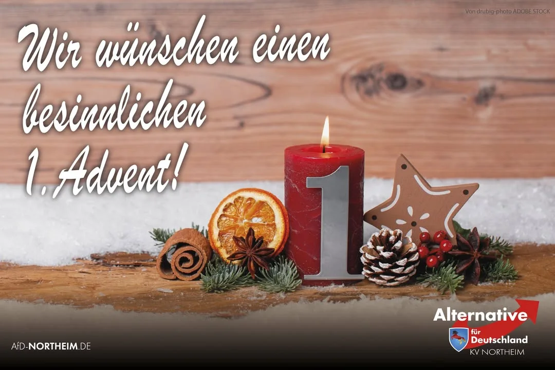Wir wünschen einen besinnlichen 1.Advent