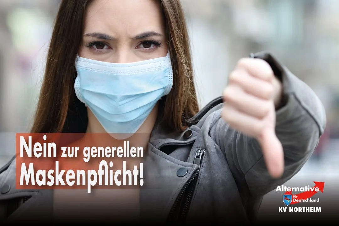 +++ Pressemitteilung +++ Nein zur generellen Maskenpflicht