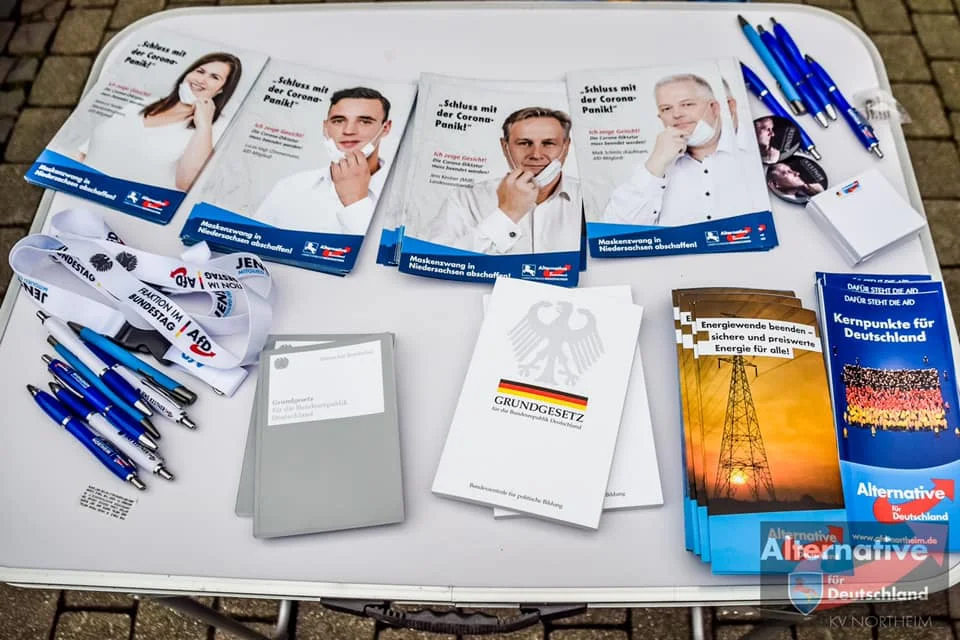 Gestriger Aktionstag der AfD Niedersachsen zur aktuellen Corona-Kampagne
