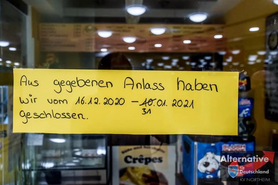 Niedersachsen wieder #Aufmachen Der Kreisverband #Northeim beteiligt sich an der Kamp …