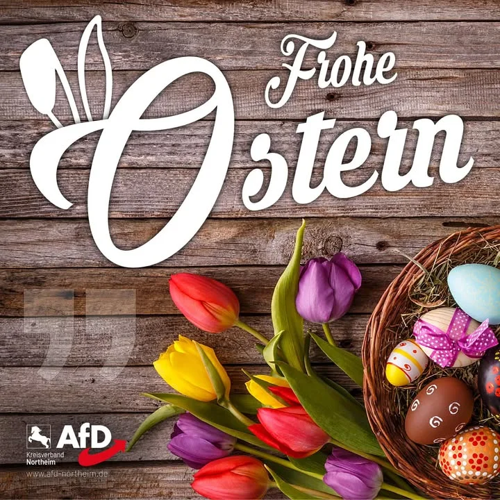 Wir wünschen ein frohes Osterfest
