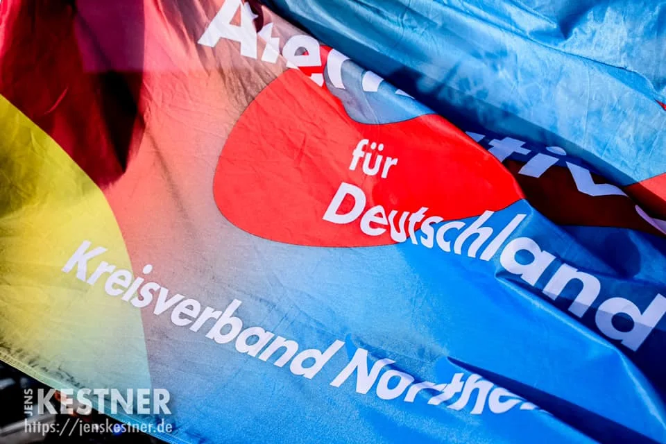 Der Kreisverband Northeim zur Wahlkampfunterstützung beim Nachbarn Sachsen-Anhalt in  …