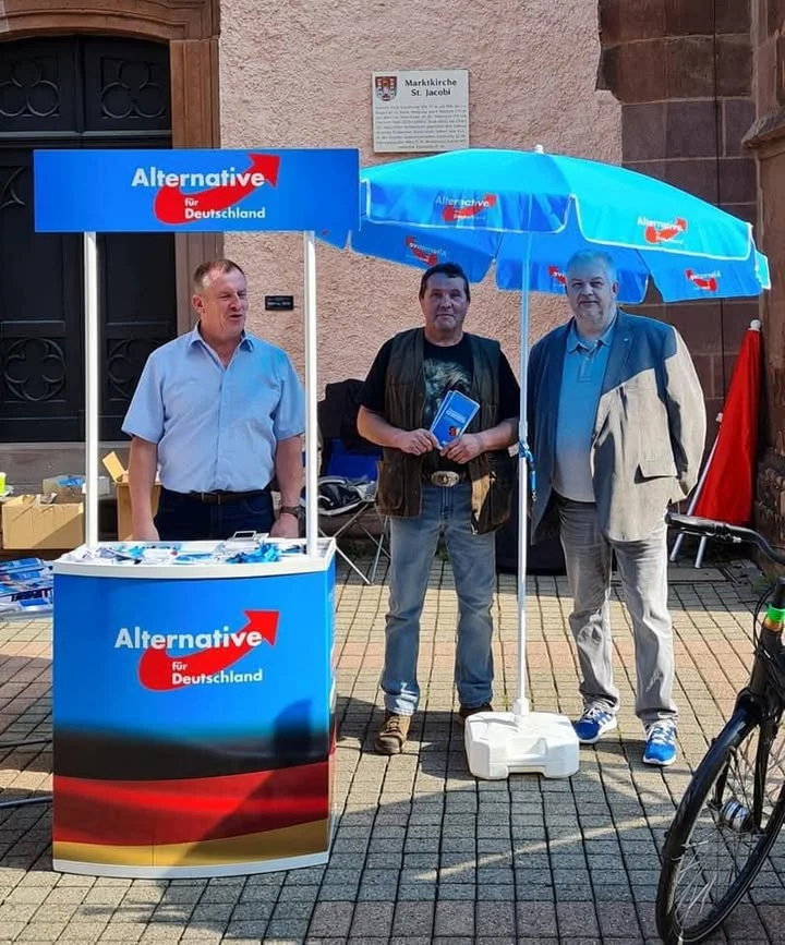 Heute Infostand in Einbeck
