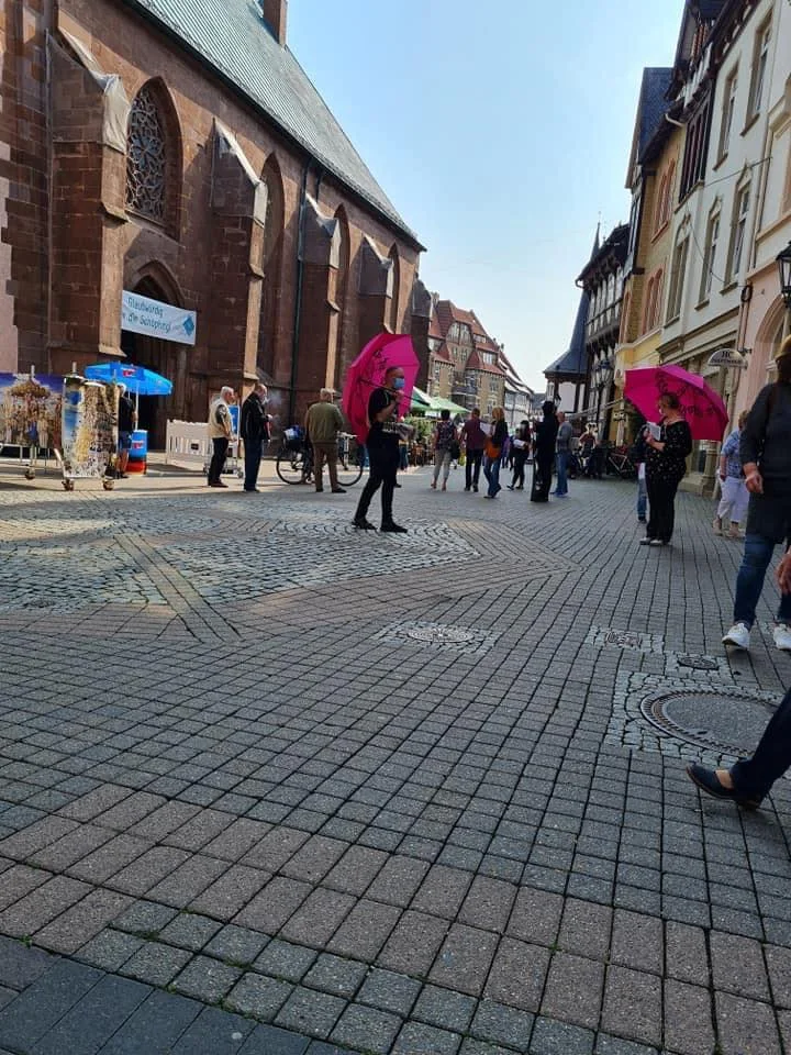 Heute Infostand in Einbeck
