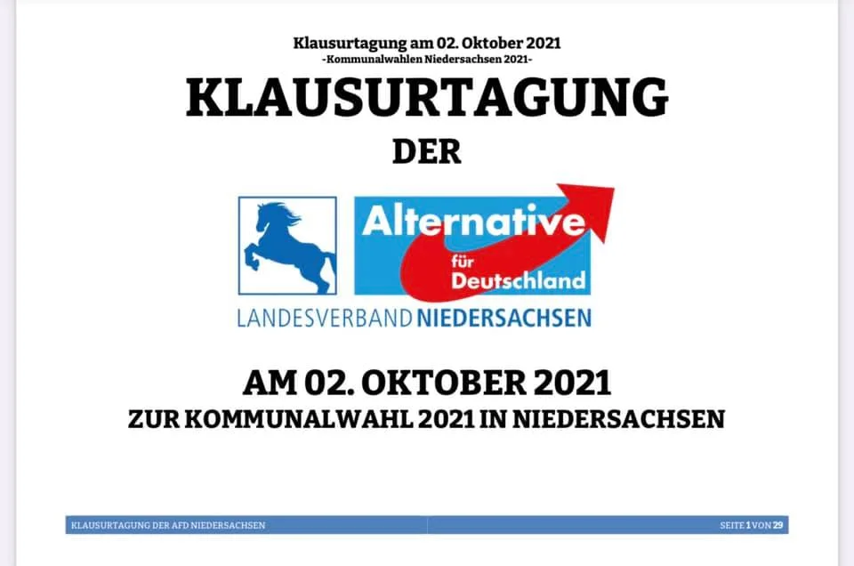 Heute Mitglieder Abend des #AfD Kreisverbandes #Northeim