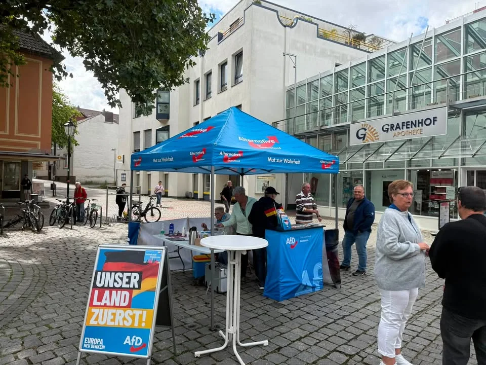 Heute Infostand in Northeim